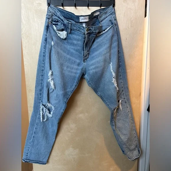 Frame mid wash le garcon distressed - Picture 2 of 7